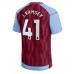 Aston Villa Jacob Ramsey #41 Domácí Dres 2023-24 Krátkým Rukávem